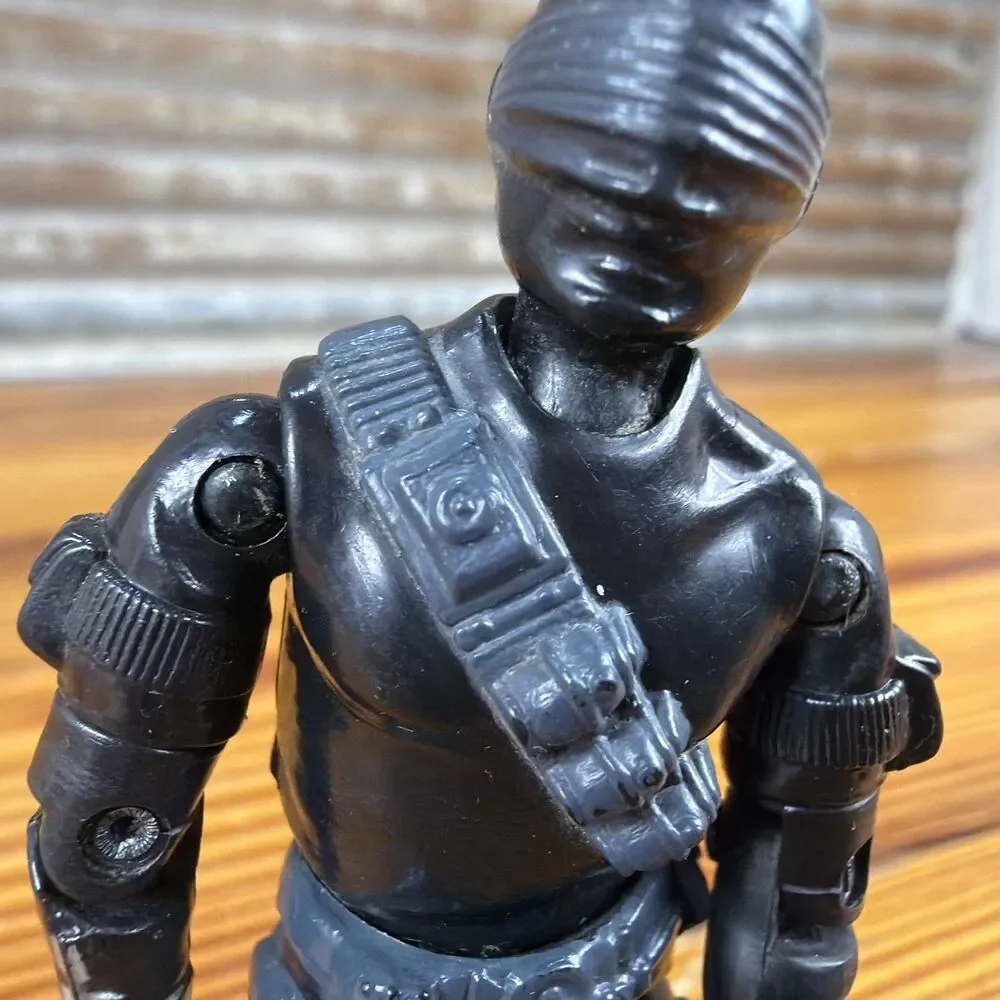 Snake Eyes v2 GI JOE 1985 ARAH Vintage Hasbro G.I. Joe Figure NICE!!!